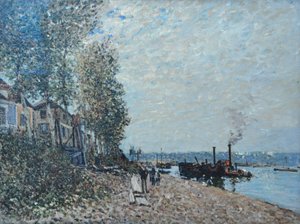 Il rimorchiatore sul Loing, Saint-Mammès